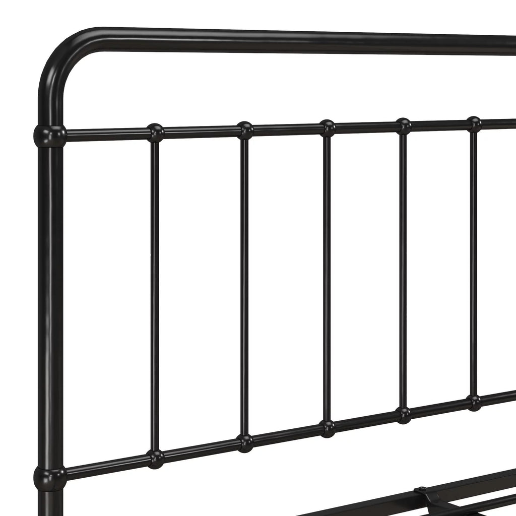 Black Full Metal Bed B734