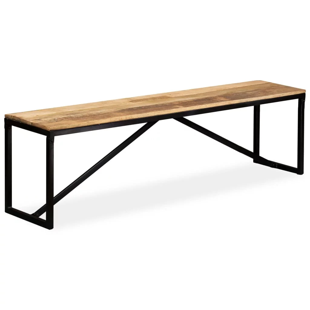 Solid Mango Wood Bench W732