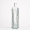 Textured Glass Bottle Set of 24 V425