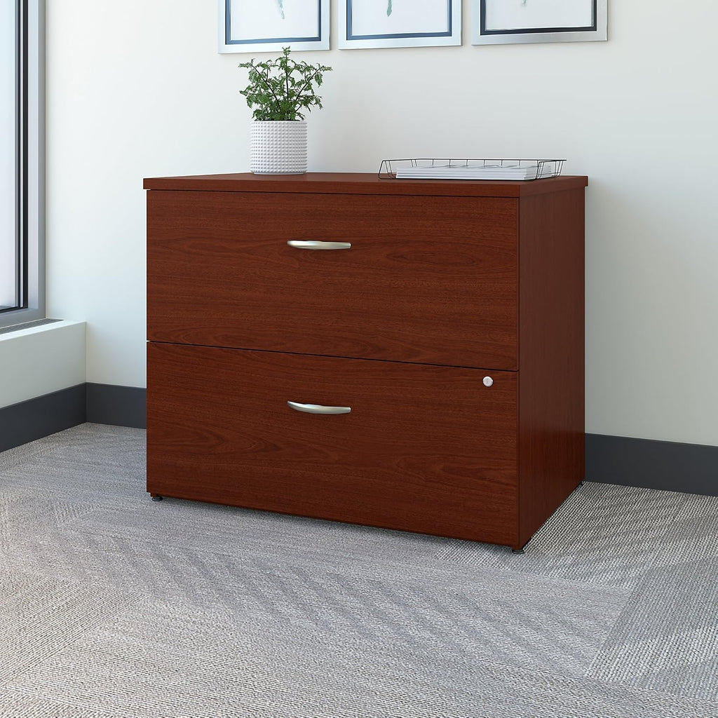 Mahogany Lateral File Cabinet P218897