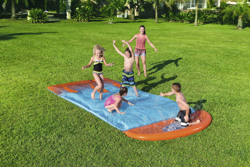 15' Triple Lane Water Slide M252517
