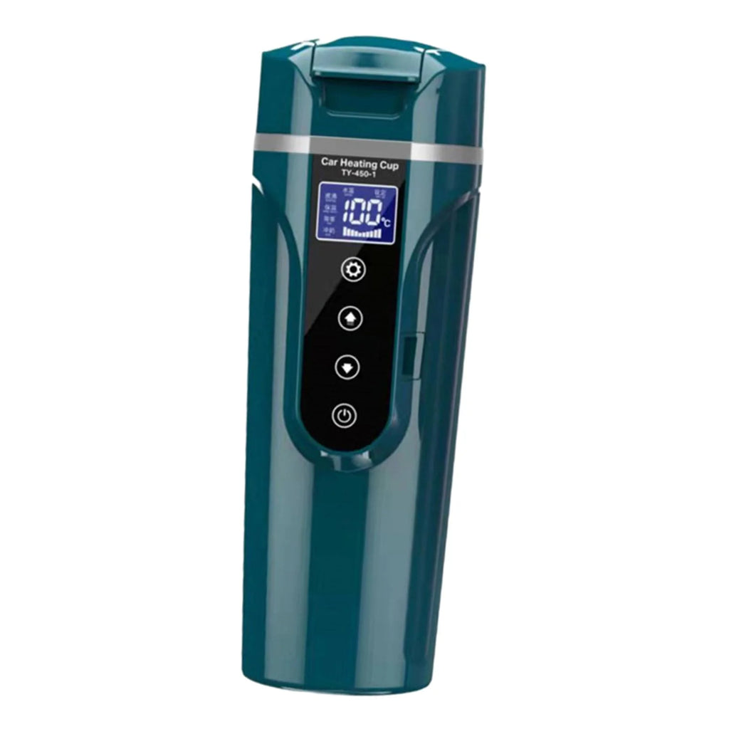 450ml 24V/12V Electric Travel Kettle Dark Green K313