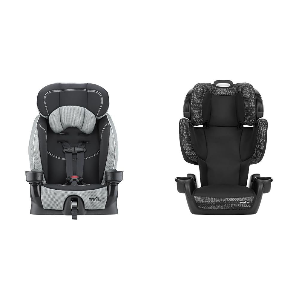 Chase Harnessed Booster Car Seat (Chardon Black) X187