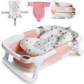Collapsible Baby Bathtub with Thermometer U663