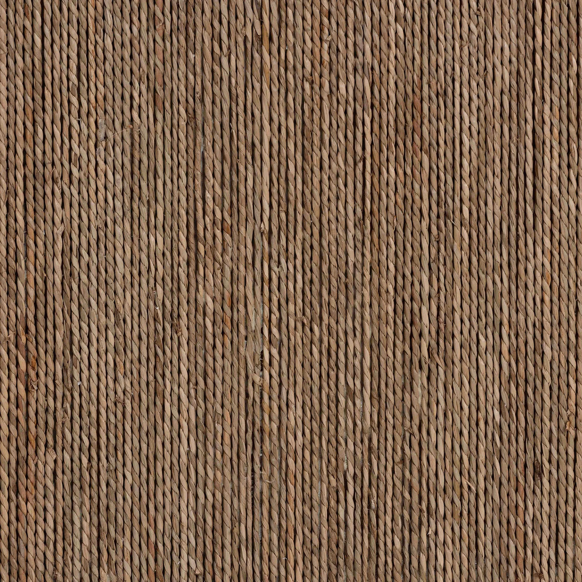 Natural Brown Seagrass and Wood Dining Table L28976