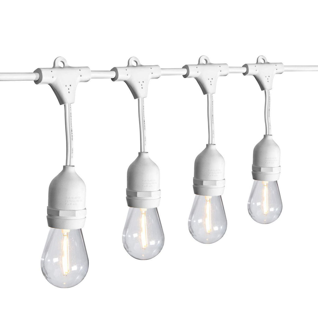 Black LED Outdoor String Lights O287368
