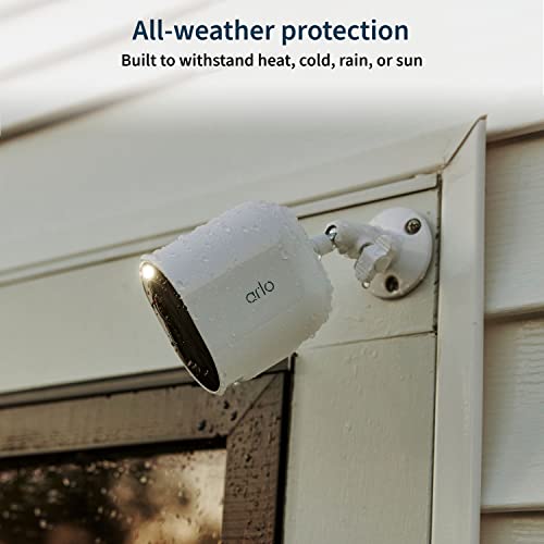White 2K HDR Wireless Security Camera 4 Cameras I6188