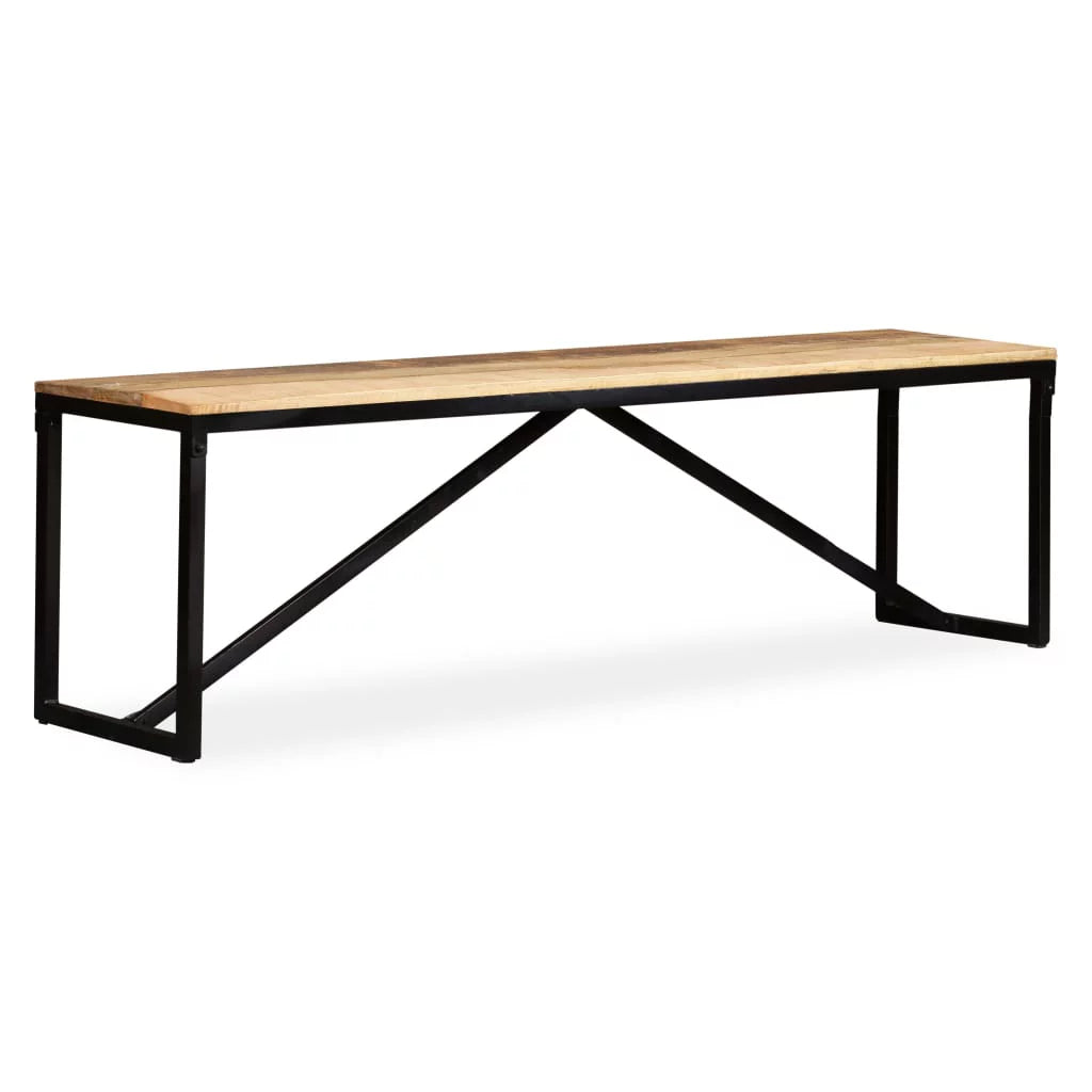 Solid Mango Wood Bench W732