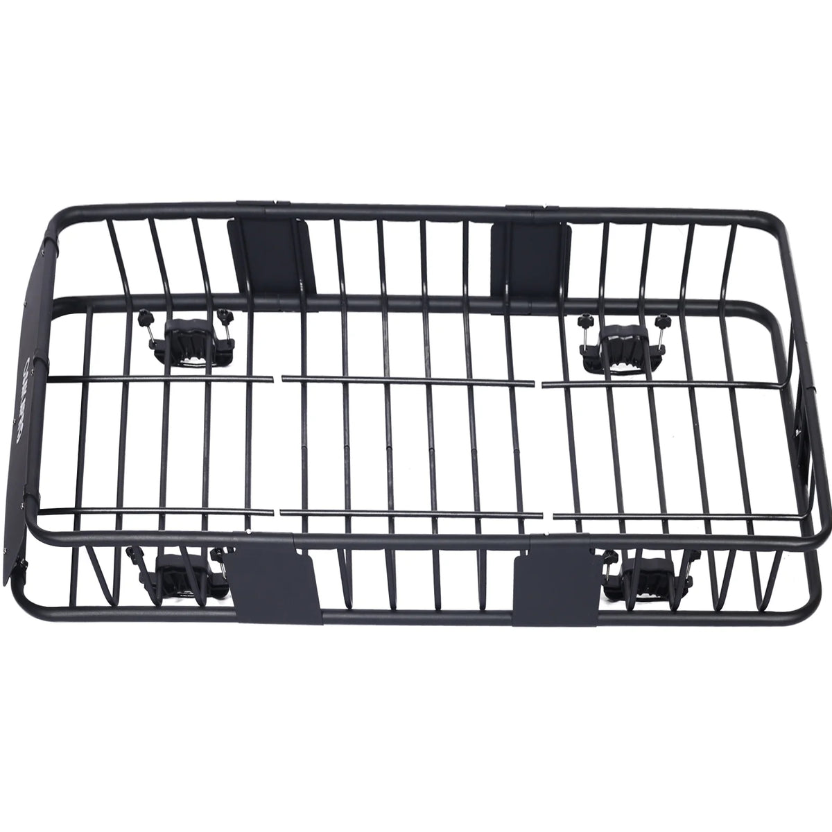 Black Steel Roof Rack Cargo Carrier Basket G82519