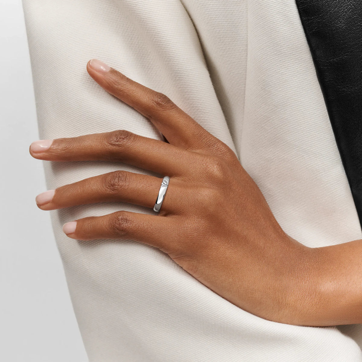 White Gold Wedding Ring W42755