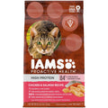 High Protein Adult Dry Cat Food with Chicken & Salmon C6512