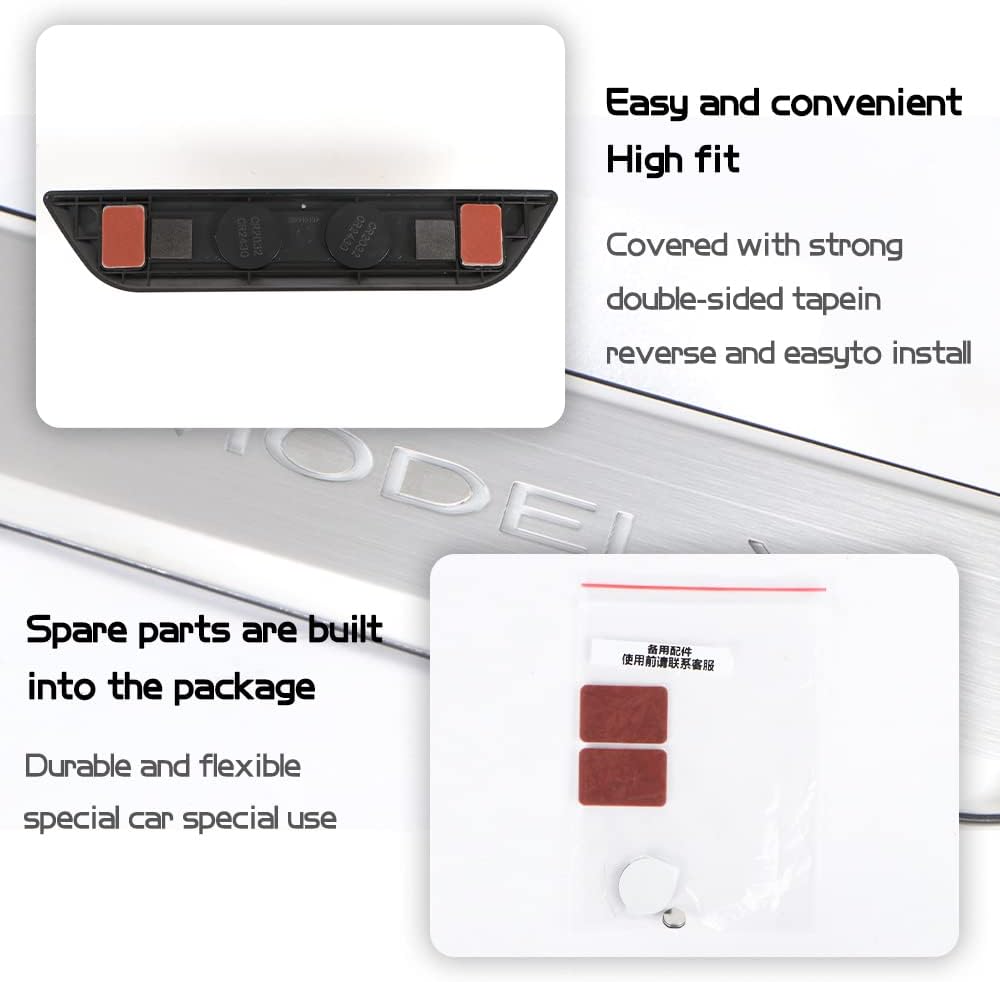 Door Sill Protector with LED Light, 4 Pieces K373050