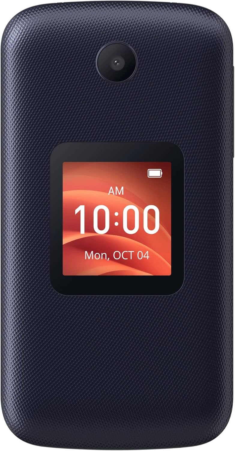 Black 4G LTE FlipPhone V87213