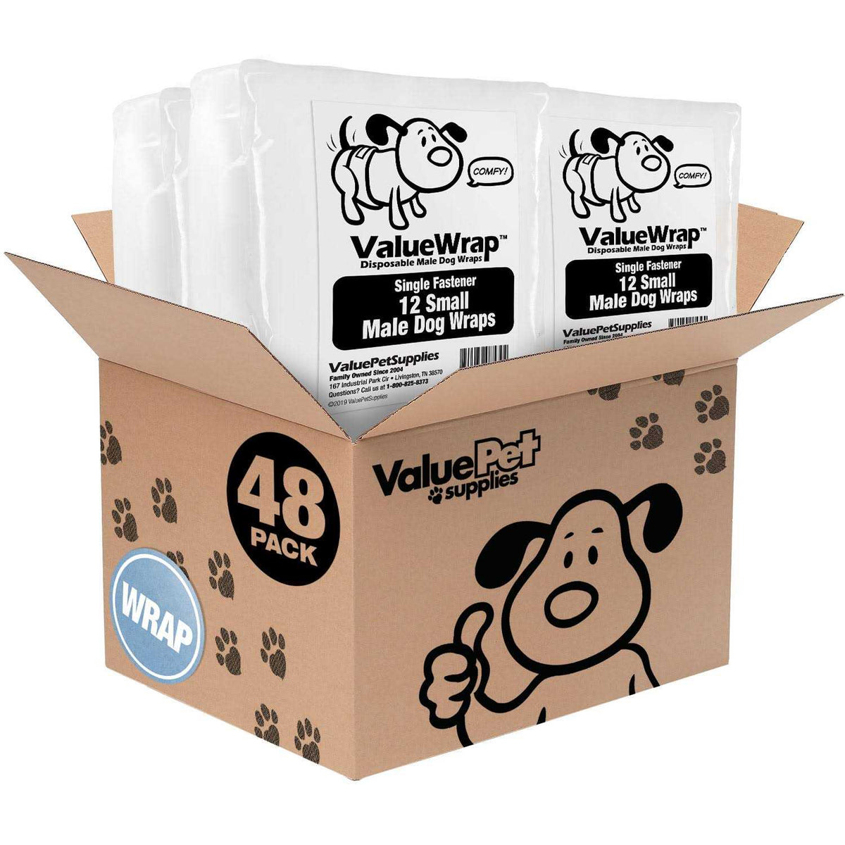 Male Disposable Dog Diapers B6593