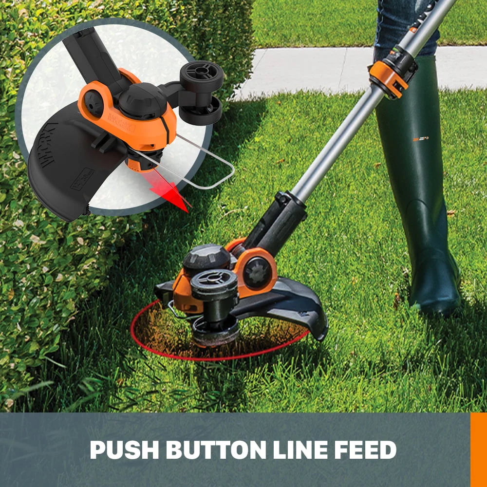 Cordless Leaf Blower, Hedge Trimmer, & Weed Trimmer Combo Kit U422679