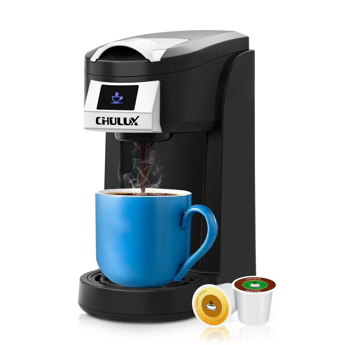 Single Serve Coffee Maker for K Cup & Ground Coffee Y172928