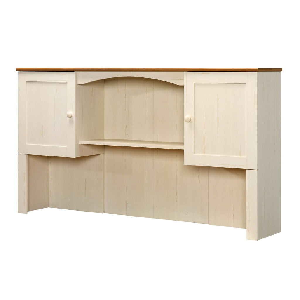 Antiqued White Hutch E49103