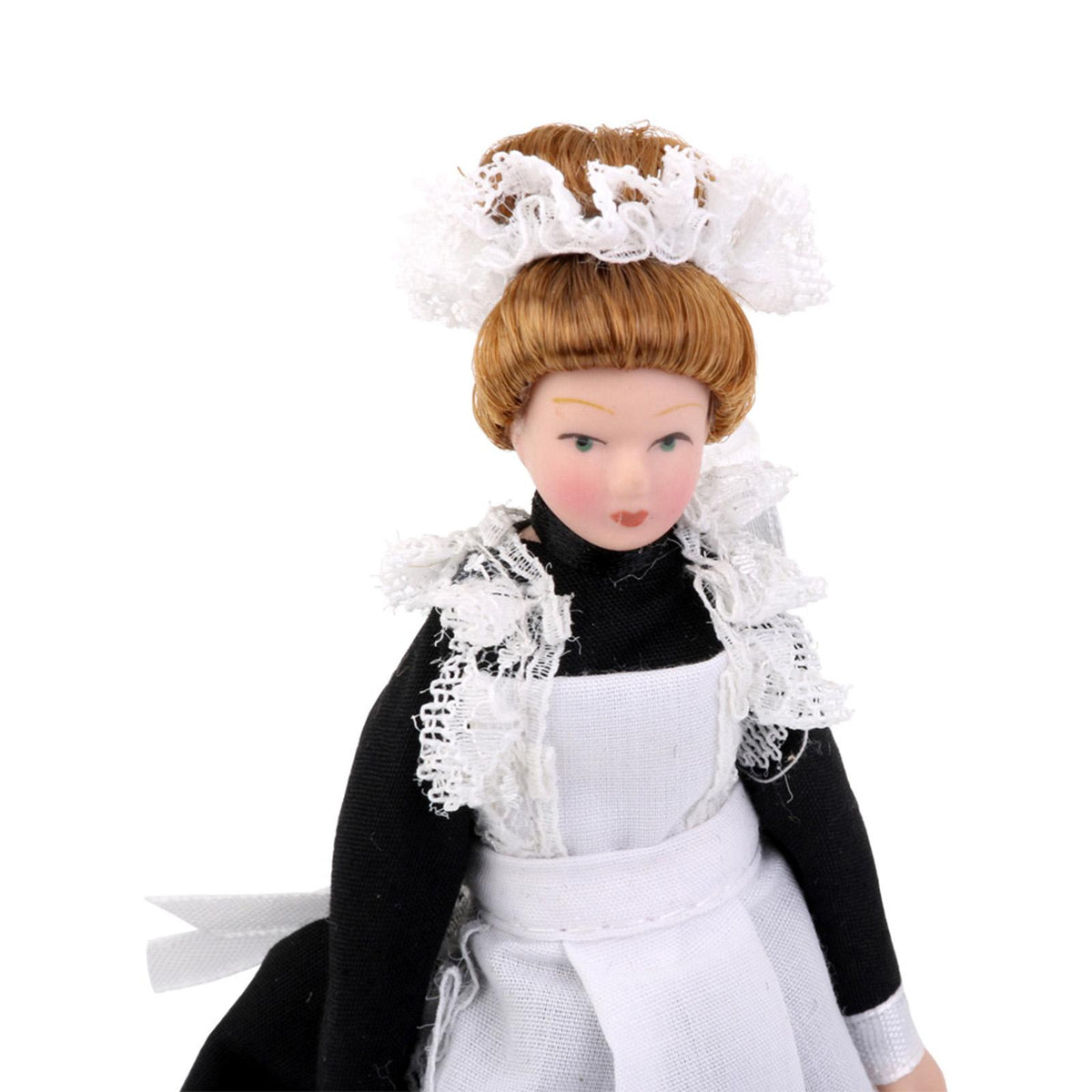 Porcelain Maid Servant Dollhouse Miniature Z566