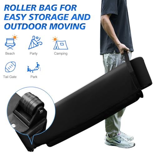 Blue 10x10ft Pop up Canopy Tent with Roller Bag B7204