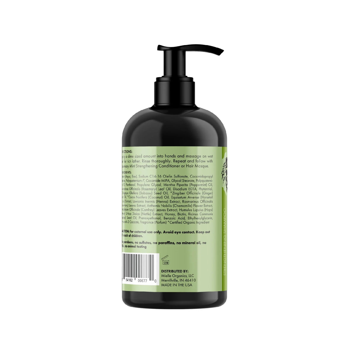 Rosemary Mint Strengthening Shampoo with Biotin, 12 fl oz F86781