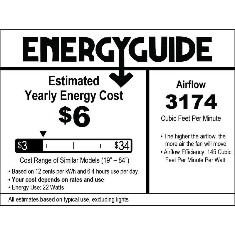 White/Brown Flush Mount DC Ceiling Fan P122950