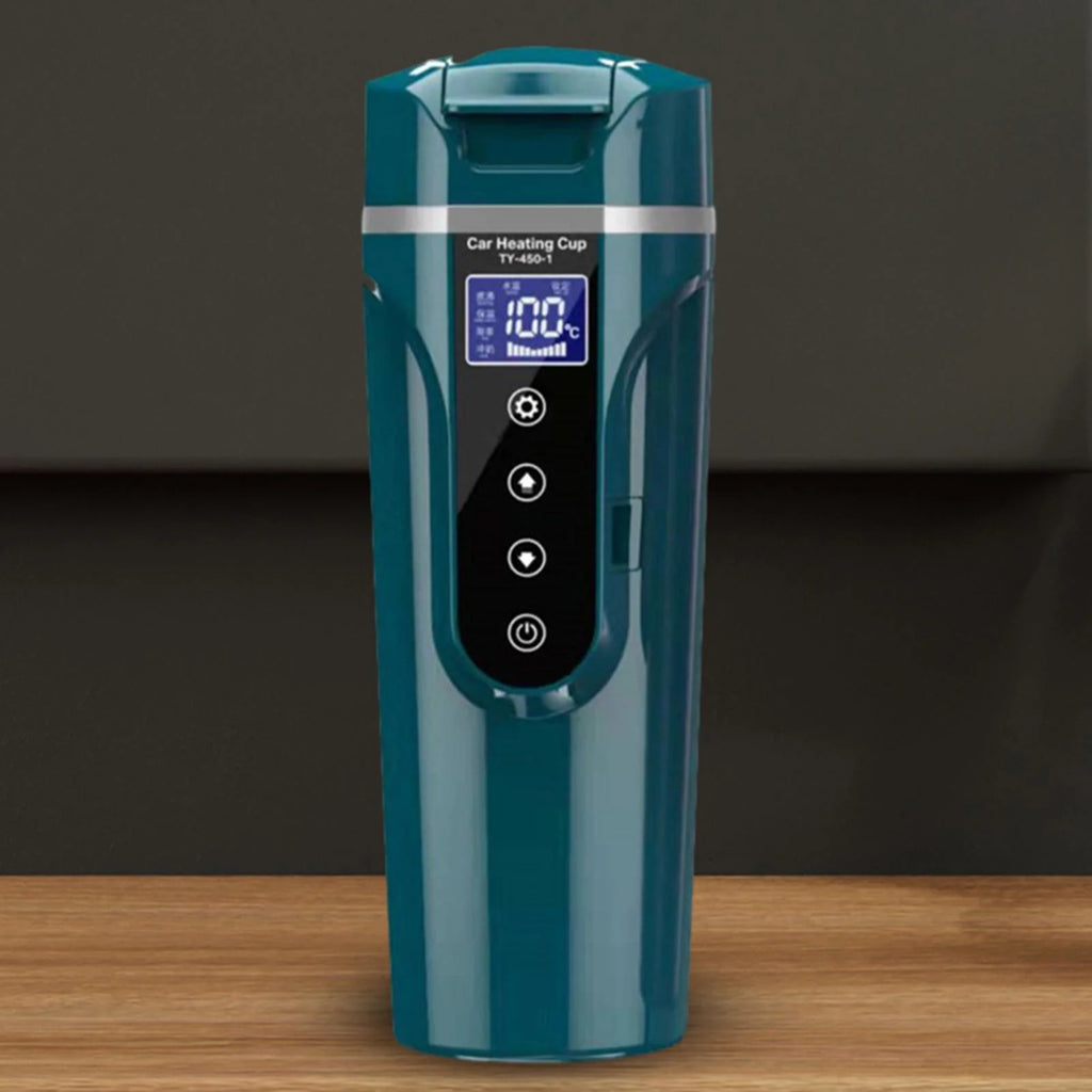 450ml 24V/12V Electric Travel Kettle Dark Green K313