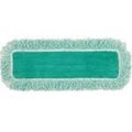 Green Microfiber Dust Pad with Fringe, 6/Carton M6006