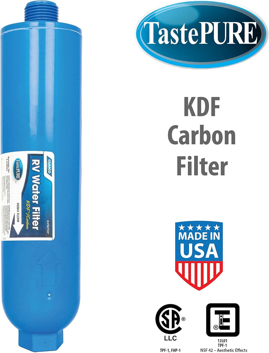 4-Pack Inline RV Water Filter B866198