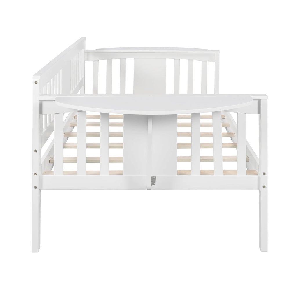 Twin Size White Wood Daybed R1975