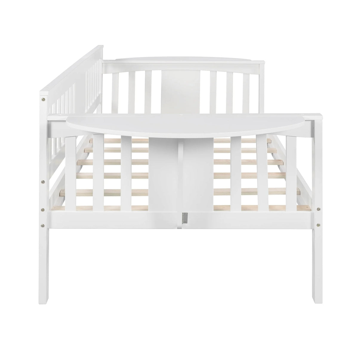 Twin Size White Wood Daybed R1975