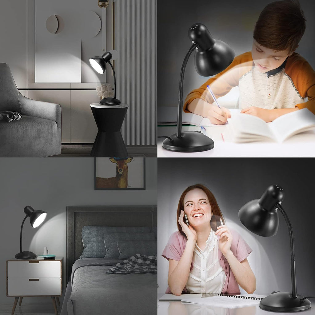 Metal Desk Lamp with LED Bulb X23375
