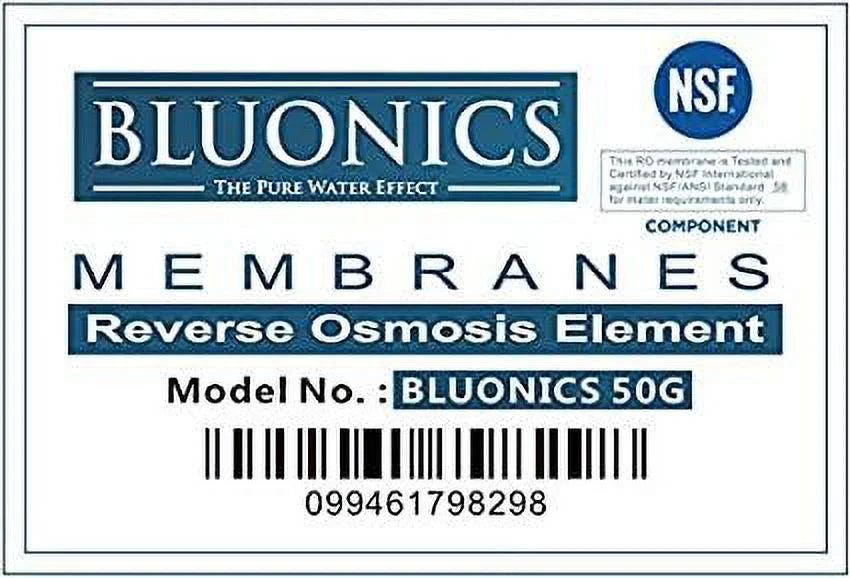 5 Stage Undersink Reverse Osmosis Drinking Water Filter RO 50 GPD H7711