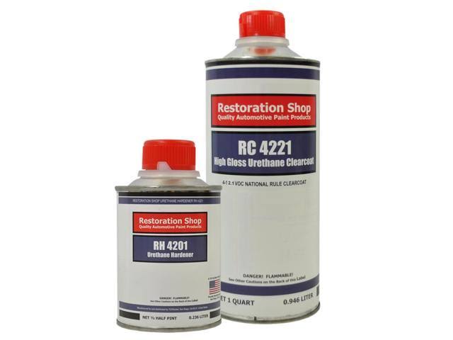 Marine Blue Urethane Car Paint Quart Kit B84507