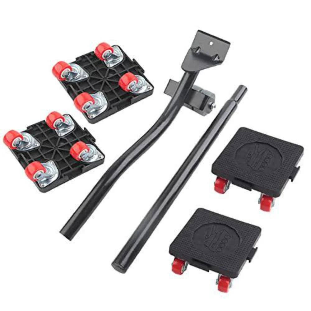 Furniture Lifter with Extension Bar and 4-Wheel Glides, 880lbs Load Capacity K567