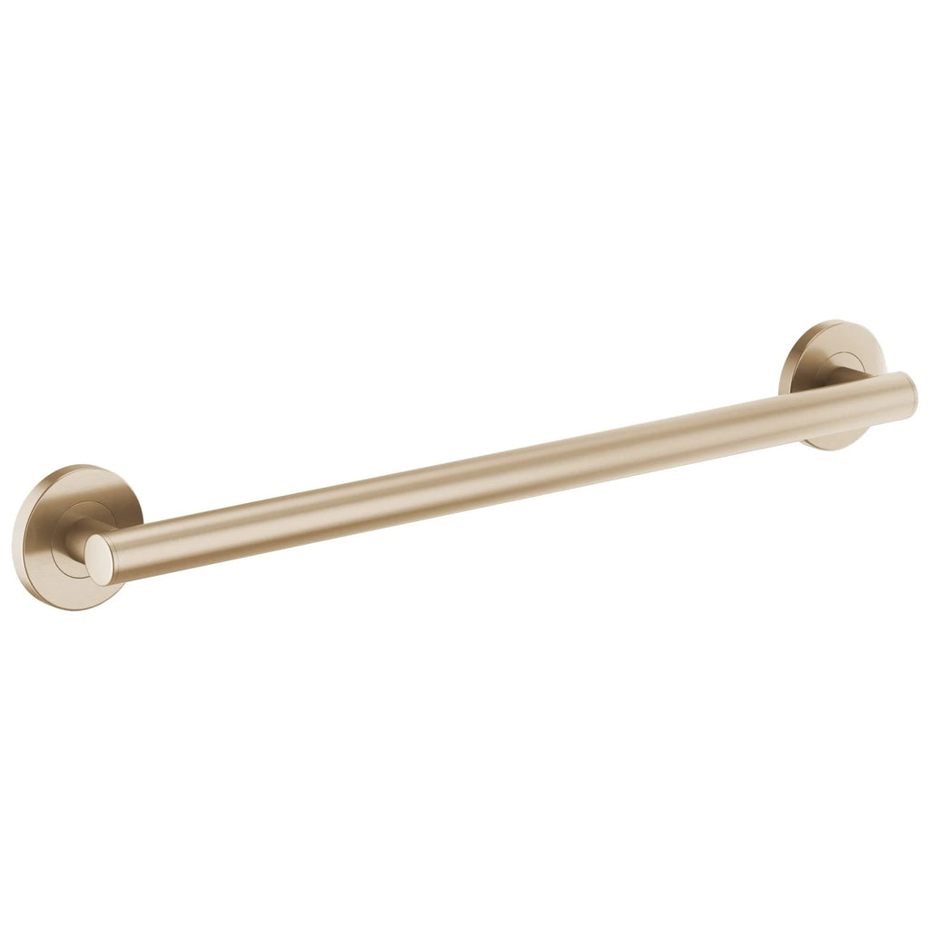 24 inch Euro Round Grab Bar Luxe Gold R44428