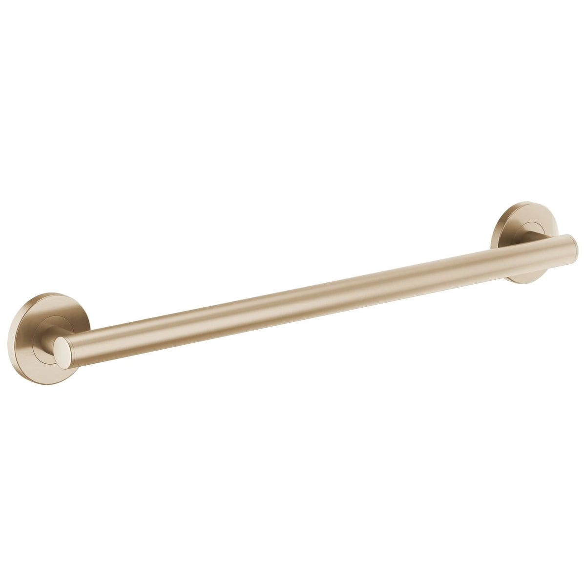 24 inch Euro Round Grab Bar Luxe Gold R44428