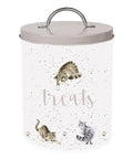 Cat Pet Treat Storage Tin W980