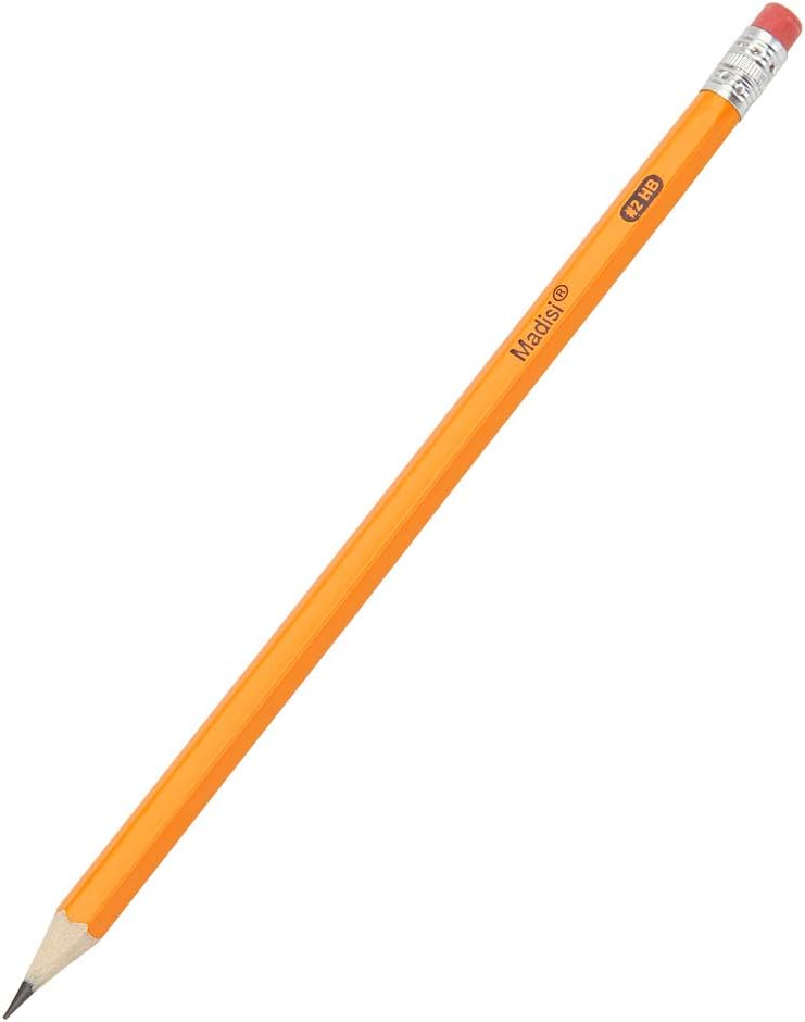 Wood-Cased #2 HB Pencils, Yellow, Pre-sharpened, 1000 pencils Y939828