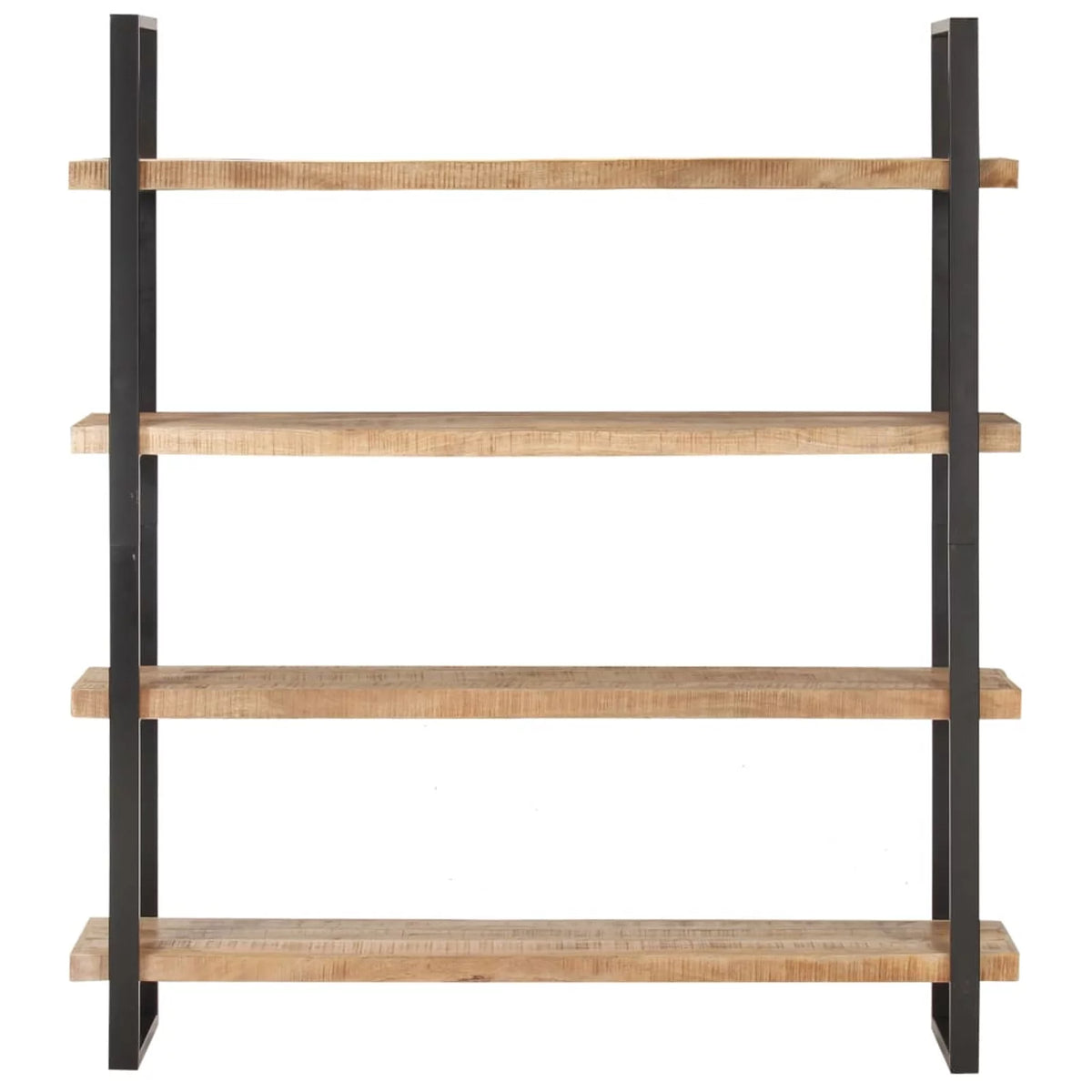 4-Tier Rough Mango Wood Bookcase X189092