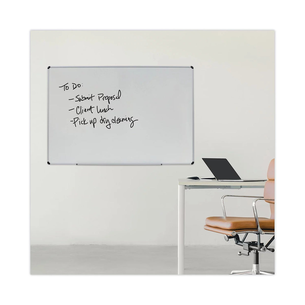 72" x 48" Aluminum Finish Dry Erase Board F363828