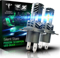 24000LM Fanless LED Headlight Bulbs Combo, HB3 HB4 6500K Cool White, Pack of 2 V465