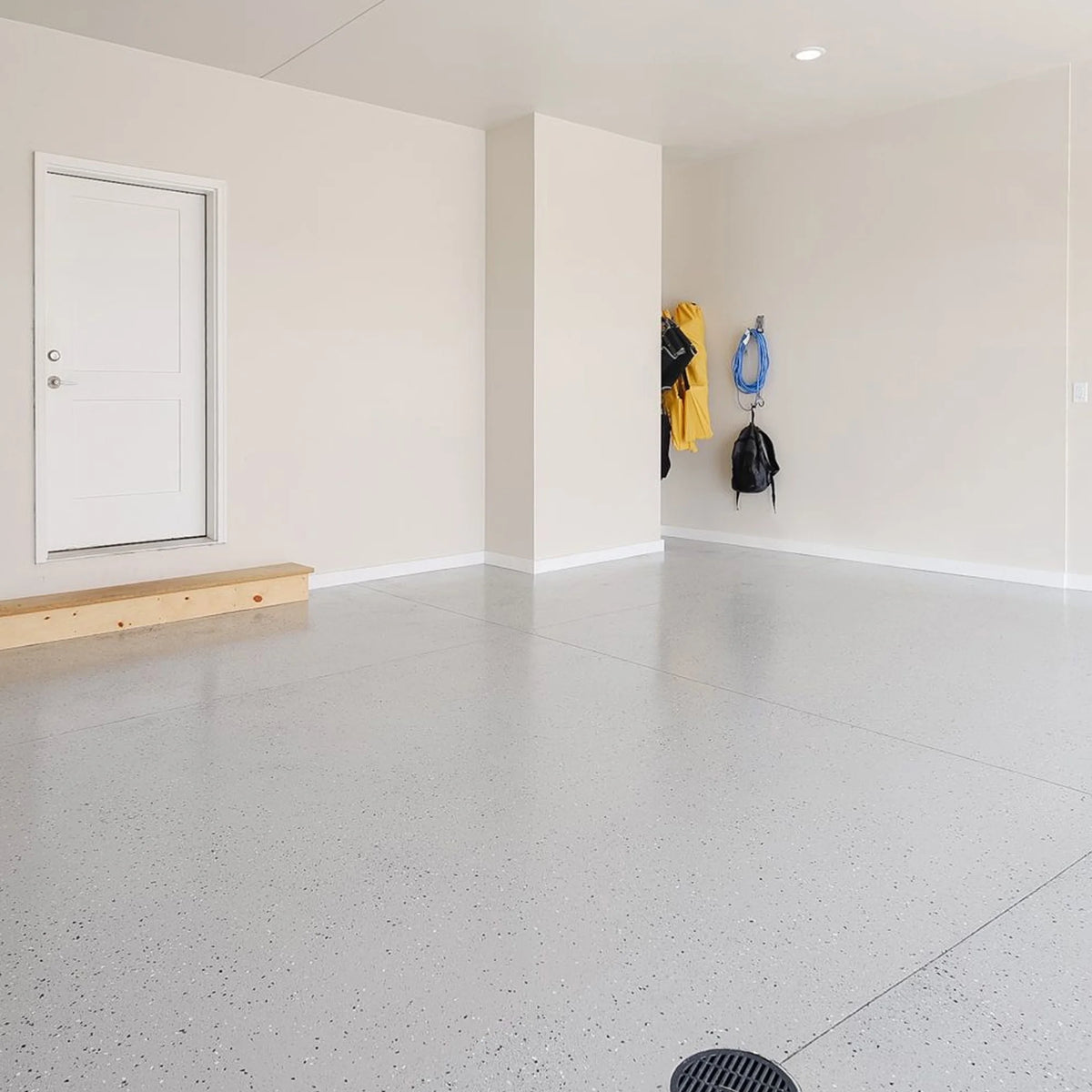 Gray High Gloss 180 oz Garage Floor Coating Kit C604488