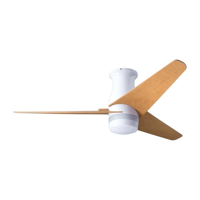 White/Brown Flush Mount DC Ceiling Fan P122950