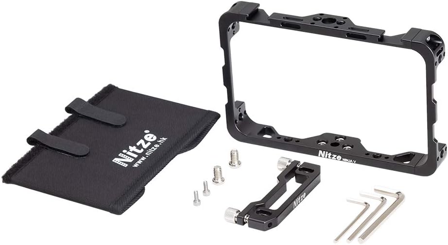5 inch Monitor Cage with Sunhood E137569