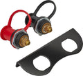 Black Aluminum Battery Terminal Studs Pack of 2 M274016
