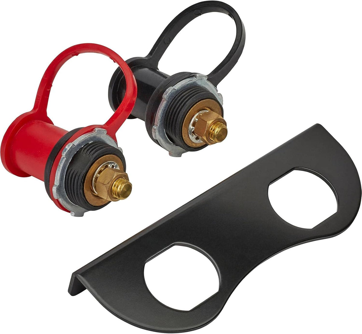 Black Aluminum Battery Terminal Studs Pack of 2 M274016