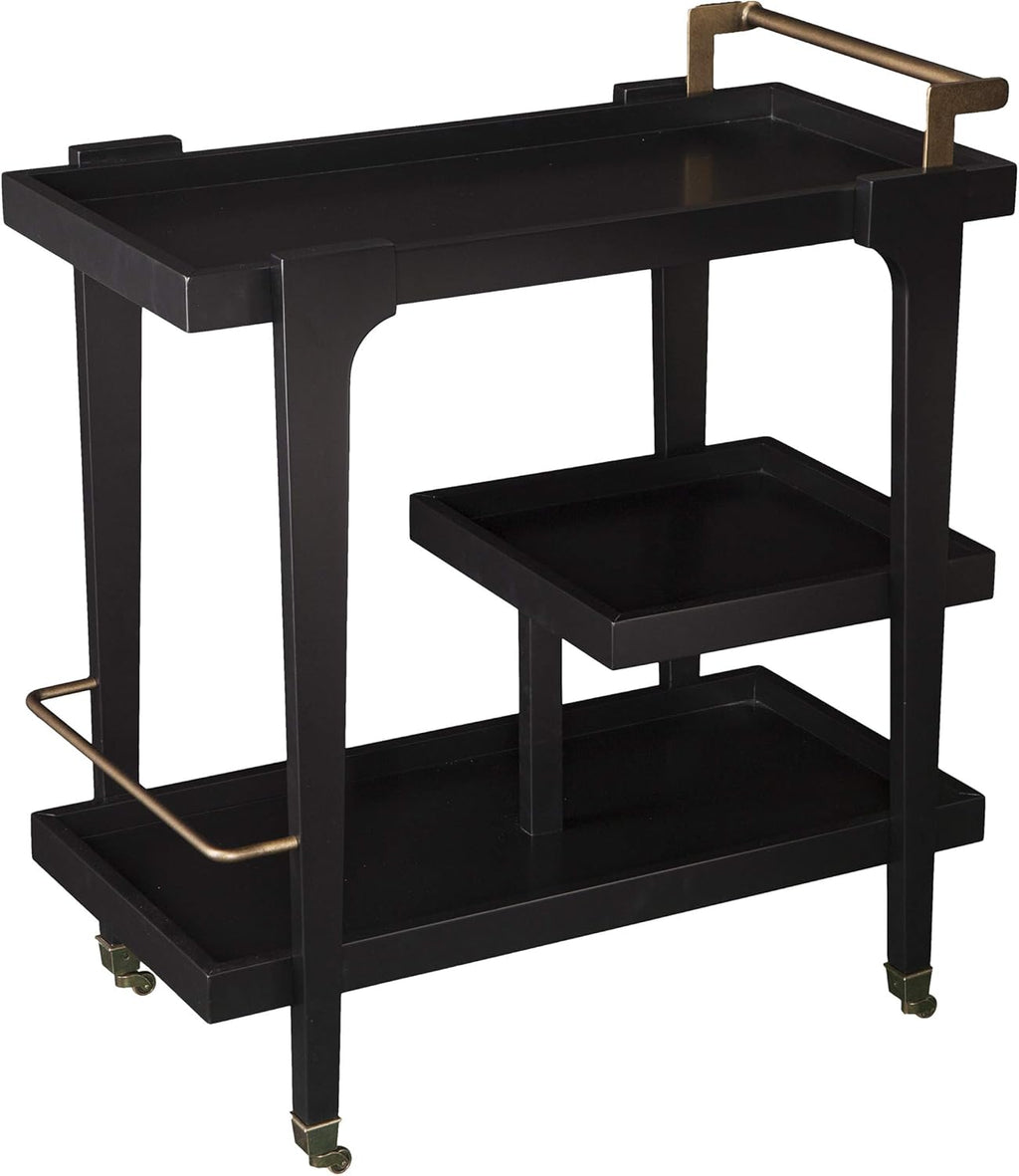Black Bar Cart P9796