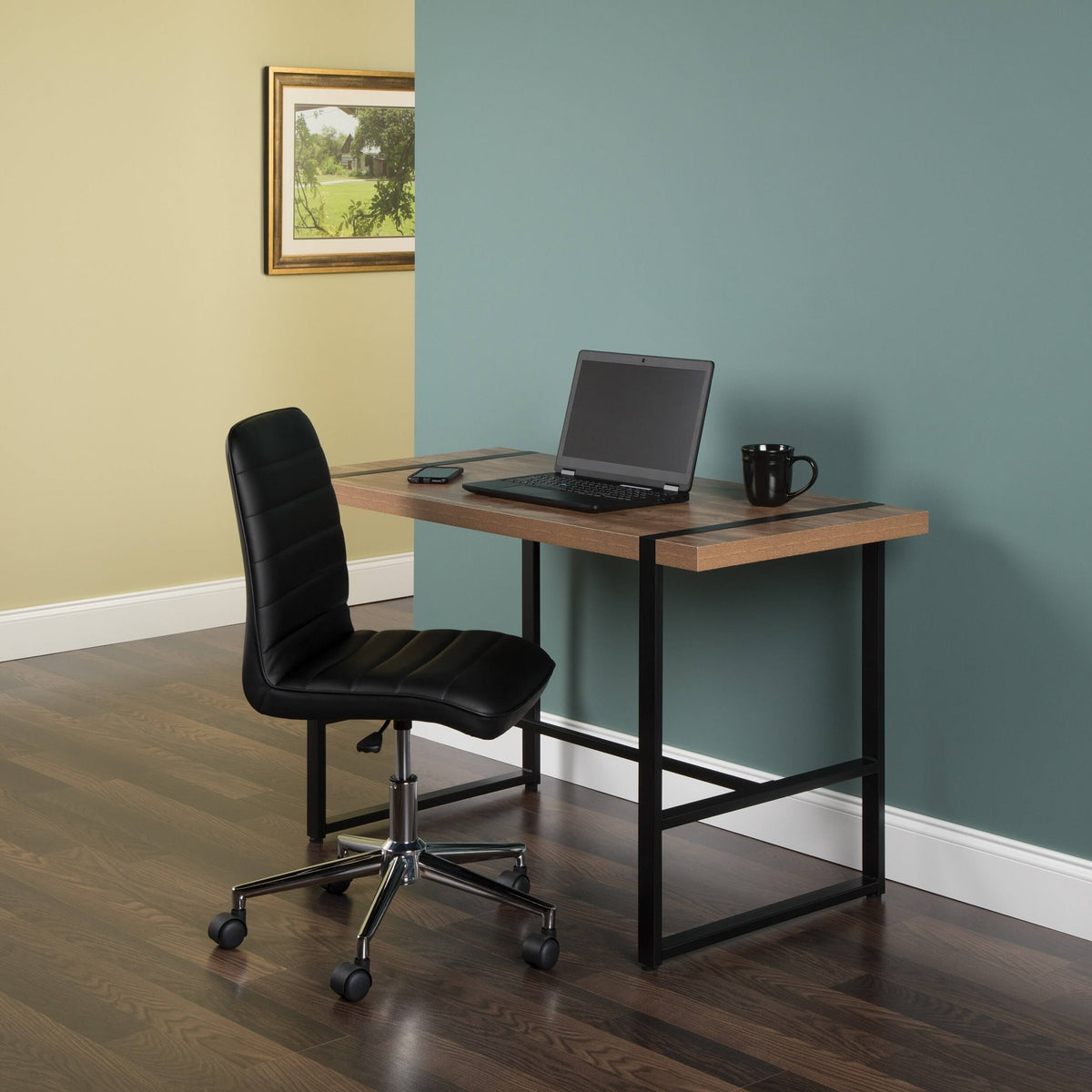 48x22 Metal Computer Desk W174