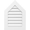 Peaked Top Surface Mount PVC Gable Vent G685