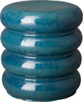 Teal Garden Stool E85452
